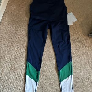 Antonio Melani, work out leggings and crop top